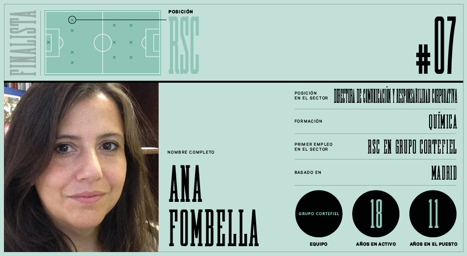 Ana Fombella es una de las finalistas a mejor director de RSC de la moda española